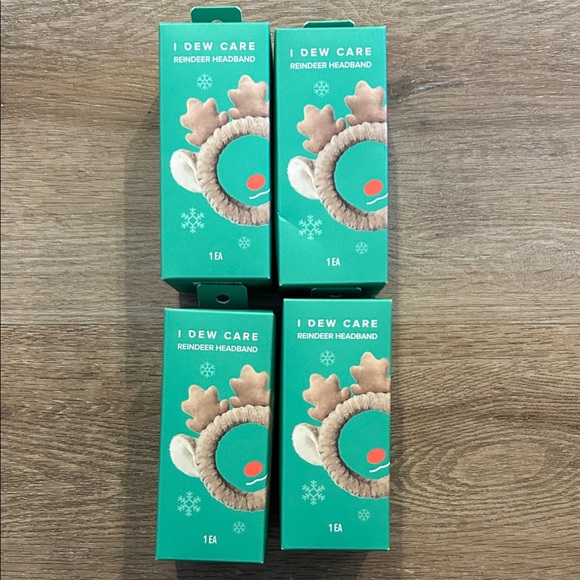 Target Other - I Dew Care Reindeer Headband Set of 4
